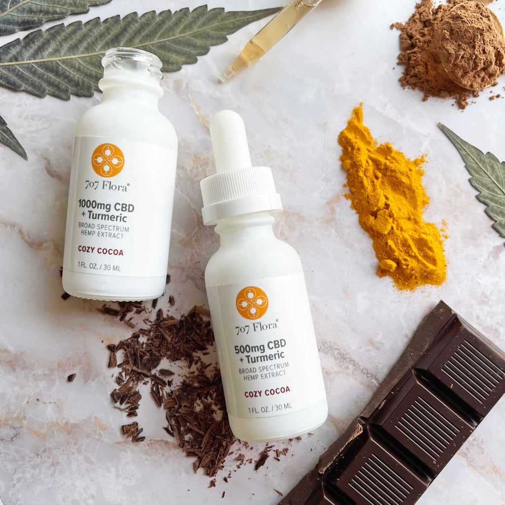 Introducing NEW! Cozy Cocoa CBD + Turmeric Tinctures