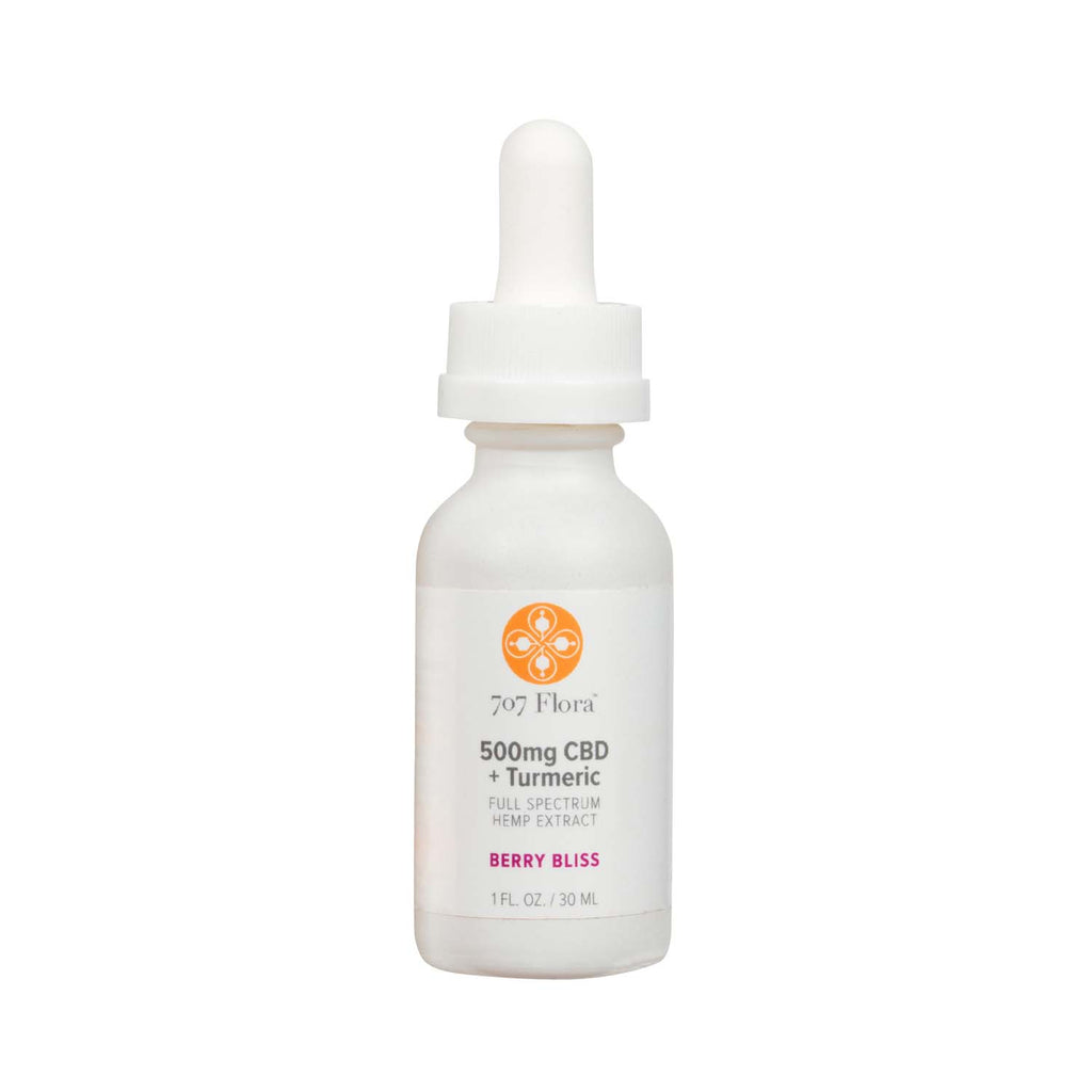 CBD + Turmeric Tincture - Berry Bliss 500mg